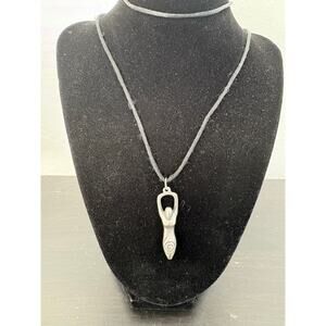 Spiral Goddess Fertility Pendant Necklace Amulet Gaia Spiritual Jewelry